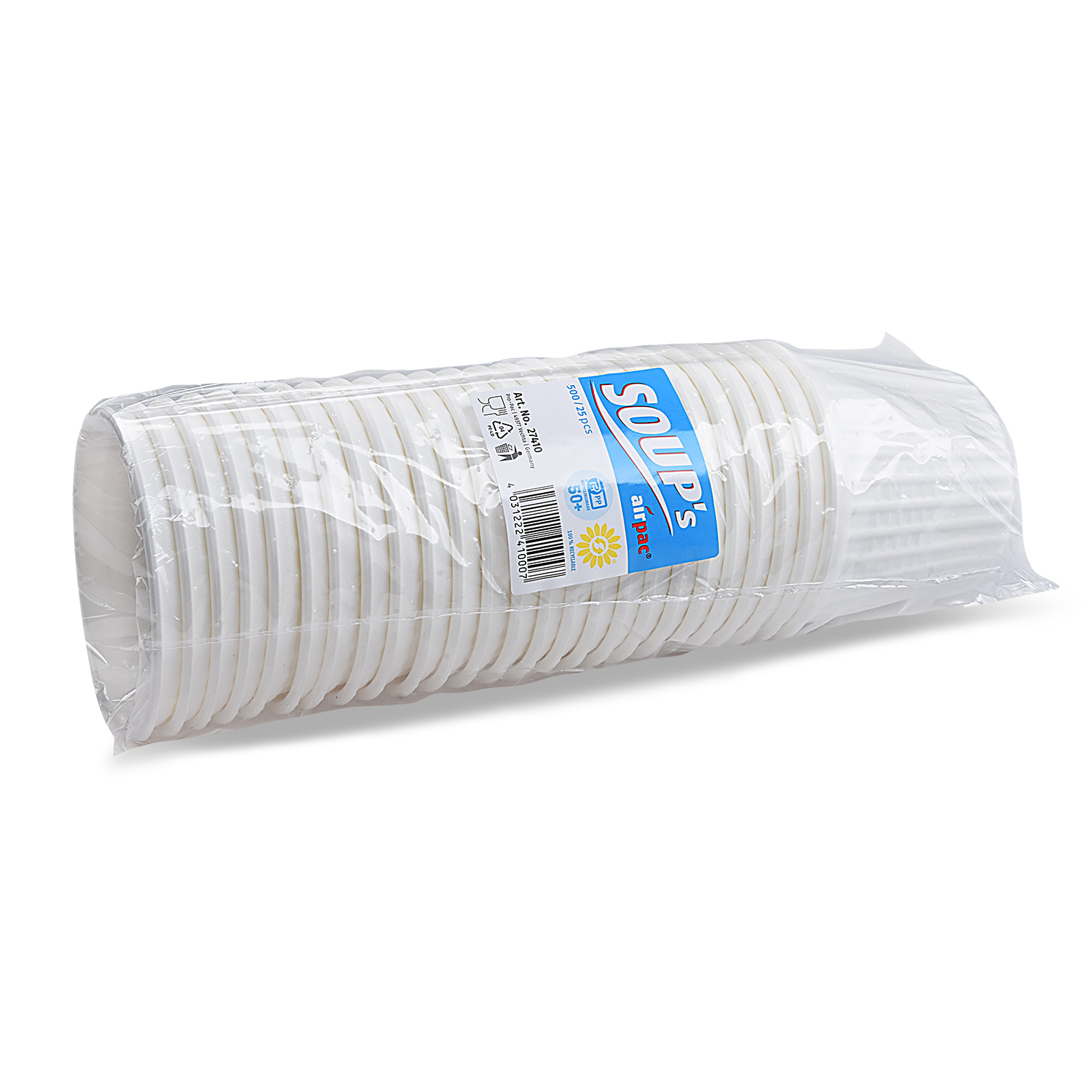 Miska (XPP) Airpac biela Ø115mm 500ml [25 ks]